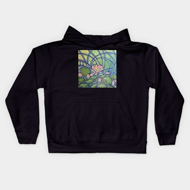 Lotus Kids Hoodie by GeetaK